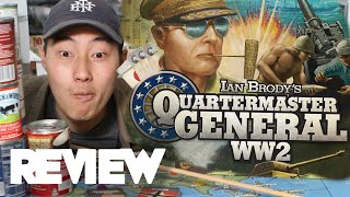 Quartermaster General WW2 Review  Ultra Digestible Axis and Allies [upl. by Pauline33]