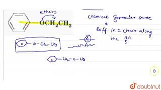 Write metamers of  CLASS 11  ORGANIC CHEMISTRY BASIC PRINCIPLES AND TECHNIQUES  CHEMISTRY [upl. by Trici322]