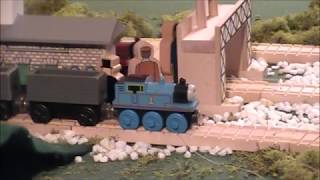 Thomas Breaks The Rules Wooden Railway Scene Remake  Thomas Needs Cowcatchers [upl. by Novrej]