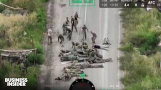 Ukraine Releases Video Of Russian Troops Surrendering After A Surprise Attack  Insider News [upl. by Neo]