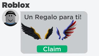 ROBLOX COMO TENER DOS ALAS POR NAVIDAD 2023  Muy Fácil [upl. by Edna]