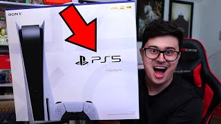 MEU PLAYSTATION 5 CHEGOU Unboxing do PS5 [upl. by Elrak]