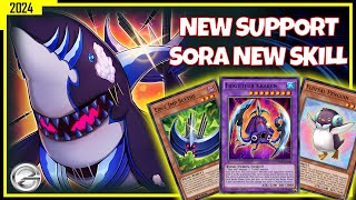 FLUFFAL DECK NEW SUPPORT amp SORA SKILL  Android Gameplay July 2024  Yugioh Duel Links [upl. by Ketty]