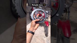 Relação nova ✨ shorts youtubeshorts moto dicas tutorial mecanica motovlog viral fy [upl. by Gavrilla755]