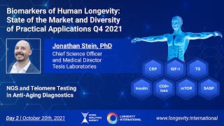 Biomarkers of Human Longevity Q42021  Day 2  Jonathan Stein [upl. by Zerat]