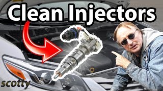 How to Clean Fuel Injectors in Your Car Without Removal [upl. by Rabah]