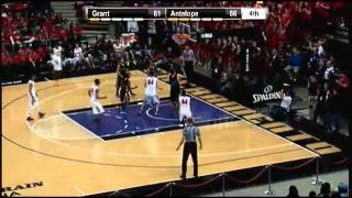 Antelopes Rashard Thornhill makes a clutch 3 pointer [upl. by Anikram]