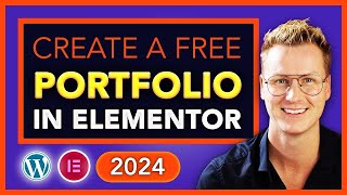 Create An Impressive Portfolio Using Wordpress And Elementor [upl. by Liek]