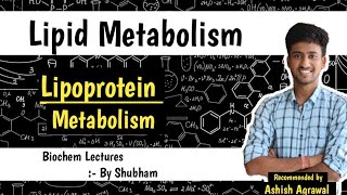 Lipoprotein Metabolism Chylomicrons Lipid Metabolism  Biochemistry Lectures [upl. by Thordia873]