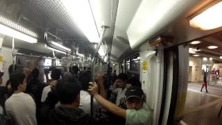 Manila LRT and MRT 14 08 2012 part2 [upl. by Fenny]