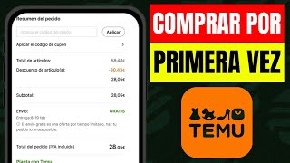 Cómo comprar por primera vez en temu [upl. by Stamata826]