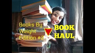 BOOK HAUL  Books By Weight Edition 2 [upl. by Yanel3]