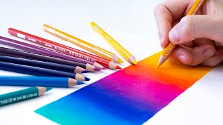 How to BLEND COLORED PENCILS For Beginners Prismacolor Tutorial [upl. by Converse]