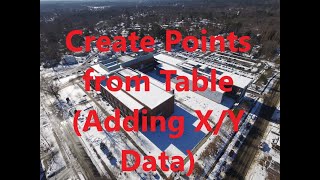 Create Points from Table Adding XY Data in ArcGIS Pro [upl. by Rutter]