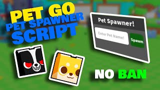 NEW Pet Go Pet Spawner Script  Free Huge  Pastebin [upl. by Ahsac]