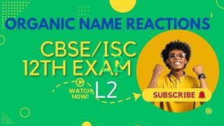 organic chemistry name reaction mechanism  L2 [upl. by Vinnie]