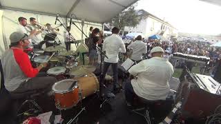 El Orqueston quotTu Sabes Que Yo Sequot Timbalive live cover 2017 Latin American Festival Bondi Sydney [upl. by Nierman]