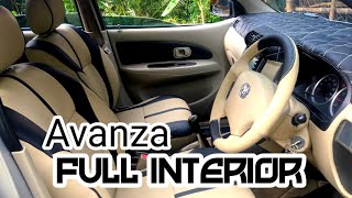 full interior TOYOTA AVANZA [upl. by Orferd]