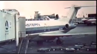 Eastern Airlines Boeing 727100  Takeoff from ChicagoOHare Airport [upl. by Tiena]