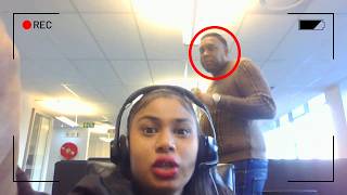 Scam Call Center Gets EXPOSED Live On Their CCTV [upl. by Malinde910]