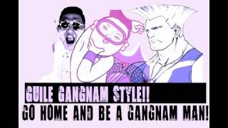 Gangnam Style vs Guile Theme [upl. by Shirk902]