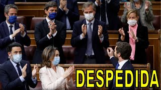 💥Así se despidió Pablo Casado en el Congreso de Los Diputados🔵🔵🔵 Crisis en el PP [upl. by Castora]