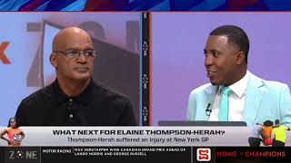 What next for Elaine ThompsonHerah  SportsMax Zone [upl. by Juster]