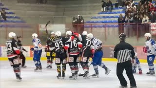 Hockey Feltre contro Alleghe al quotDrio le rivequot è tempo di derby [upl. by Euphemiah82]