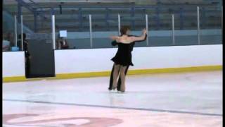 Ice Dance PreBronze Swing Dance AdultDaven Lee with Nick Hart [upl. by Buffo]