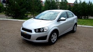 2012 Chevrolet Aveo Start Up Engine and In Depth Tour [upl. by Annelak159]