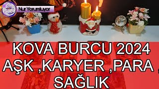 KOVA ❄️ YÜKSELEN ❄️ KOVA BURCU 2024 AŞK 💜 KARYER 💜 SAĞLIK 💜 PARA TAROT AÇILIMI burçyorumları [upl. by Candy]