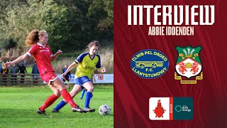 INTERVIEW  Abbie Iddenden after CPD Llanystumdwy [upl. by Waneta844]