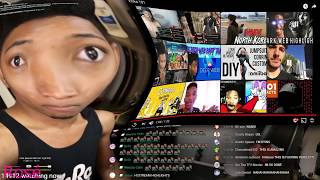 Etika gets triggered at minecraft memes Etika loves Minecraft [upl. by Brandyn96]