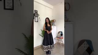 How to fix this 😕 recycle anarkali saree stitching tips grwm fashion mammy ki old saree ✨ [upl. by Allekram]