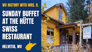 Sunday Buffet at the Best Swiss Restaurant in West Virginia [upl. by Ajin]