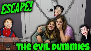 Escape The EVIL DUMMIES Slappy Did It [upl. by Llacam]