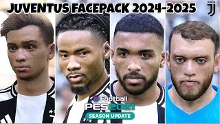 PES 2021  JUVENTUS FACEPACK 2024  2025 [upl. by Beal]