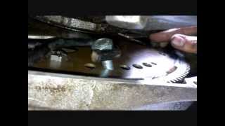 Rotate Stuck or Seized Torque Converter and flywheel video [upl. by Sturdivant]