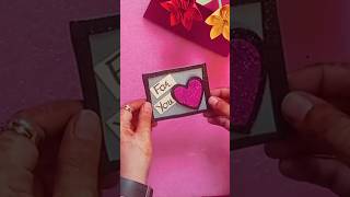 Cute Gift idea for Mothers day ❤️💐diy craft creative art gift shorts viral [upl. by Ateinotna]