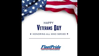 FleetPride 2022 Veterans Day Appreciation [upl. by Nosral]