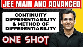 CONTINUITY AND DIFFERENTIABILITY in 1 Shot All Concepts amp PYQs Covered  Class 12th Boards  NCERT [upl. by Llenrrad662]