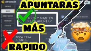 🤯¡TRUCO APUNTADO RÁPIDO con la ESCOPETA  COD MOBILE LATINOAMERICA [upl. by Tnecnivleahcim]