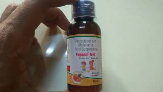 fepanil mef suspension uses  price  composition  dose  side effects  precautions  in hindi [upl. by Coh]