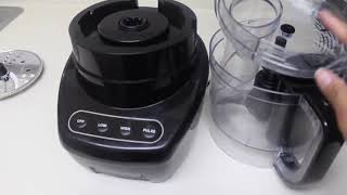 Easy Assembly BlackDecker Food Processor [upl. by Aerb]