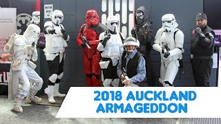 Armageddon Expo Auckland 2018 Star Wars Cosplay [upl. by Foote799]