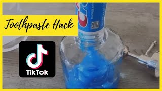 Toothpaste Pump Hack  TikTok Compilation [upl. by Spindell]