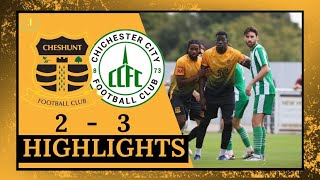 HIGHLIGHTS I Cheshunt FC vs Chichester City FC I 070924 [upl. by Cob701]