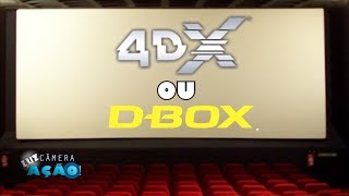 Qual a melhor sala de cinema 4DX ou DBox [upl. by Annette]