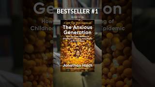 Bestseller Book Recommendation  The Anxious Generation by Jonathan Haidt [upl. by Atnwahsal581]