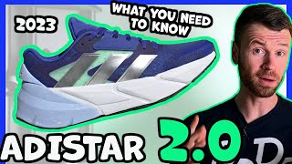 2023 Adidas Adistar 2 Review  This is a MASSIVE shoe  Adistar vs Adistar CS [upl. by Maleeny]